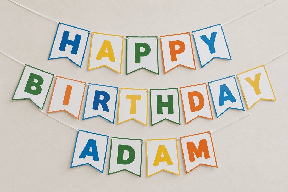 Personalized party decor