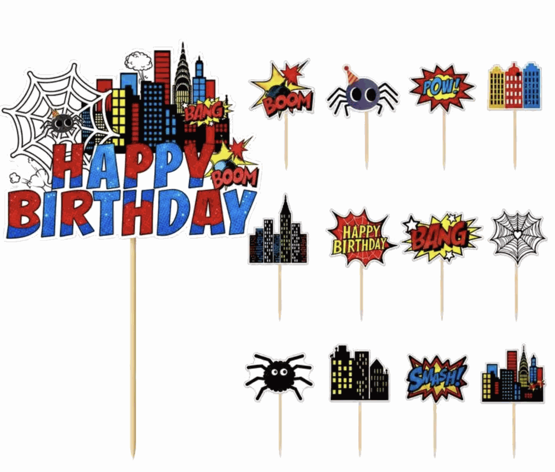 Cupcake Topper (Pack of 10) - personalized party favor, Cairo Egypt